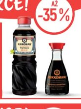 Na vybrané sójové omáčky značky Kikkoman
