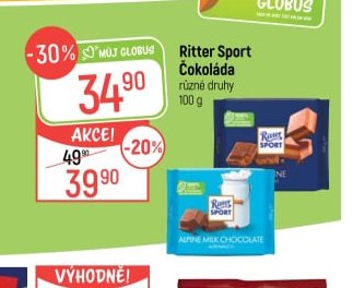 Ritter Sport Čokoláda