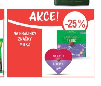 Pralinky Milka
