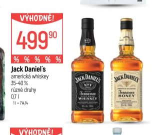 Jack Daniel's americká whiskey