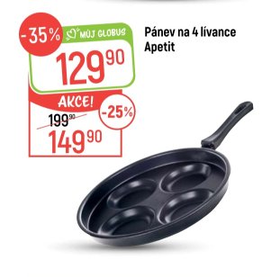 Pánev na 4 lívance Apetit