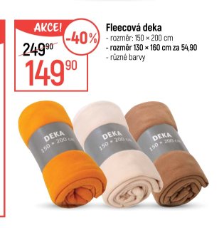 Fleecová deka
