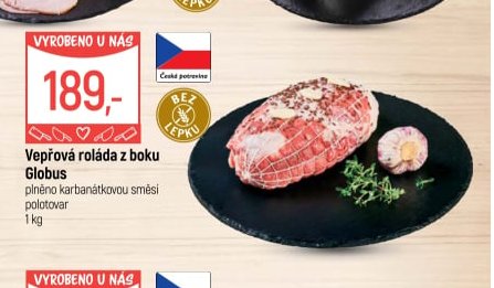 Vepřová roláda z boku Globus - Globus aktualniletaky.eu