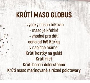 Krůtí maso Globus - Globus aktualniletaky.eu