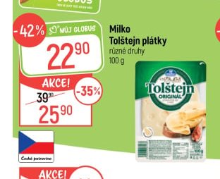 Milko Tolštejn plátky - Globus aktualniletaky.eu
