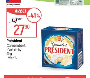 President Camembert - Globus aktualniletaky.eu