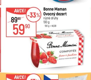 Bonne Maman ovocný dezert - Globus aktualniletaky.eu