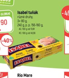 Isabel tuňák - Globus aktualniletaky.eu