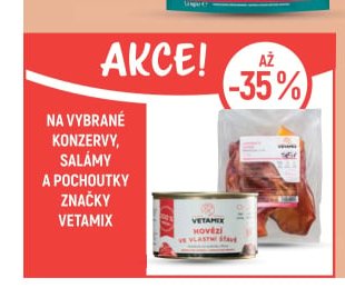 Konzervy, salámy a pochoutky značky Vetamix - Globus aktualniletaky.eu