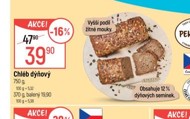 Chléb dýňový - Globus aktualniletaky.eu