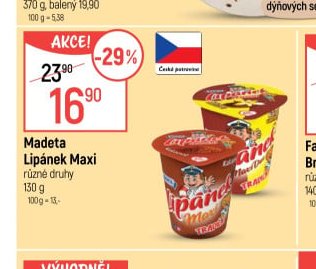 Madeta Lipánek Maxi - Globus aktualniletaky.eu