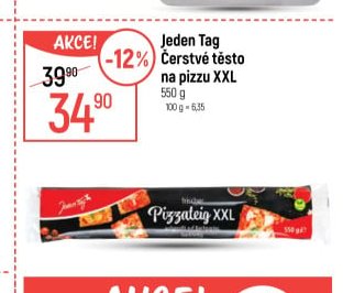 Jeden Tag Čerstvé těsto na pizzu XXL - Globus aktualniletaky.eu
