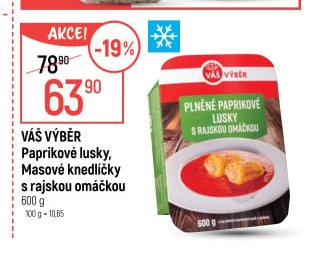 Váš Výběr Paprikové lusky, masové knedlíčky s rajskou omáčkou - Globus aktualniletaky.eu