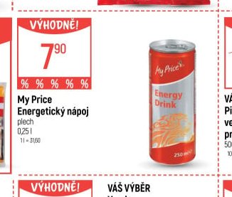 My Price Energetický nápoj - Globus aktualniletaky.eu