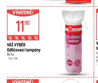 Váš Výběr Odličovací tampóny - Globus aktualniletaky.eu