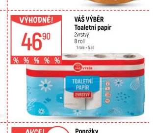 Váš Výběr Toaletní papír - Globus aktualniletaky.eu