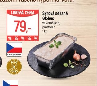 Syrová sekaná Globus - Globus aktualniletaky.eu
