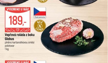 Vepřová roláda z boku Globus - Globus aktualniletaky.eu