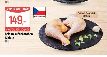 Selská kuřecí stehna Globus - Globus aktualniletaky.eu