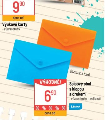 Spisový obal s klopou a drukem - Globus aktualniletaky.eu