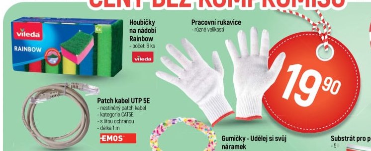Houbičky na nádobí Rainbow - Globus aktualniletaky.eu