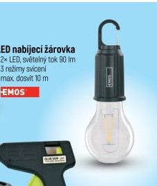 LED nabíjecí žárovka - Globus aktualniletaky.eu
