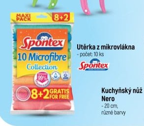 Utěrka z mikrovlákna Spontex - Globus aktualniletaky.eu