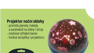Projektor noční oblohy - Globus aktualniletaky.eu