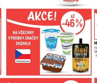 Na všechny výrobky značky Ekomilk - Globus aktualniletaky.eu