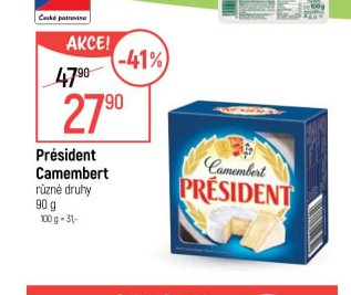 Président Camembert - Globus aktualniletaky.eu