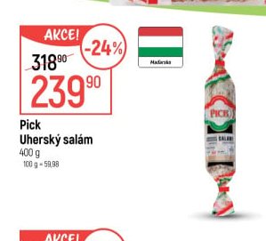 Pick Uherský salám 400g - Globus aktualniletaky.eu