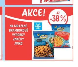 Na mražené bramborové výrobky značky Aviko - Globus aktualniletaky.eu