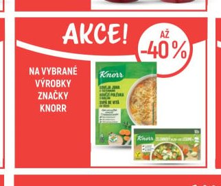 Na vybrané výrobky značky Knorr - Globus aktualniletaky.eu