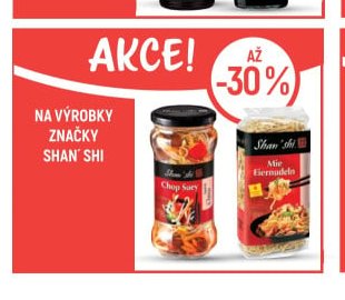Na výrobky značky Shan'shi - Globus aktualniletaky.eu