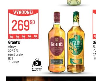 Grant's whisky - Globus aktualniletaky.eu