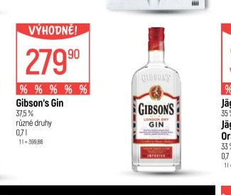 Gibson's Gin - Globus aktualniletaky.eu