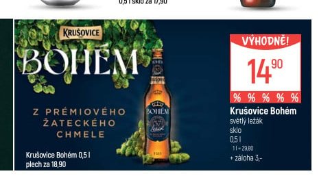 Krušovice Bohém - Globus aktualniletaky.eu