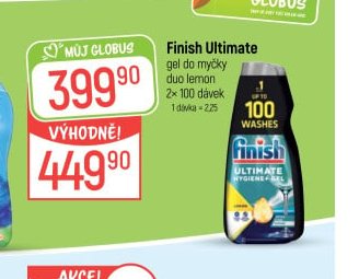 Finish Ultimate gel do myčky - Globus aktualniletaky.eu
