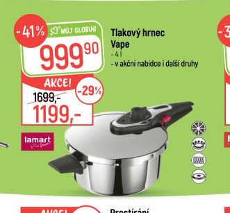 Tlakový hrnec Vape - Globus aktualniletaky.eu