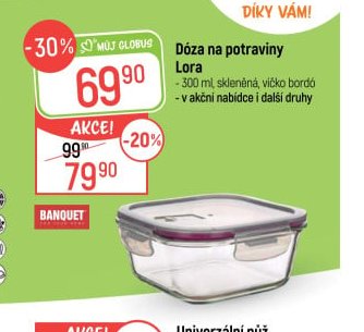 Dóza na potraviny Lora - Globus aktualniletaky.eu