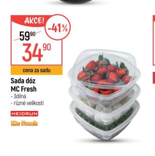 Sada dóz MC Fresh - Globus aktualniletaky.eu