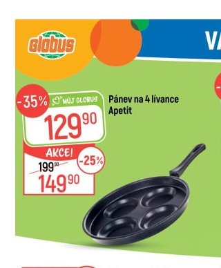 Pánev na 4 lívance Apetit - Globus aktualniletaky.eu