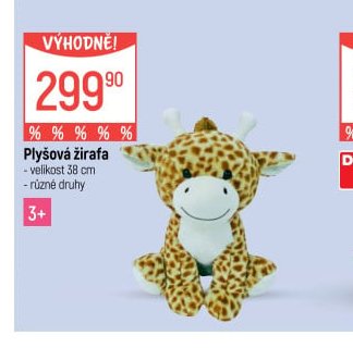 Plyšová žirafa - Globus aktualniletaky.eu