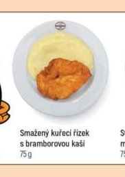Smažený kuřecí řízek s bramborovou kaší 75g - Globus aktualniletaky.eu
