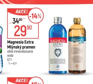 Magnesia Extra Mlýnský pramen - Globus aktualniletaky.eu