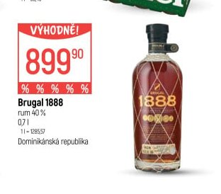 Brugal 1888 rum - Globus aktualniletaky.eu