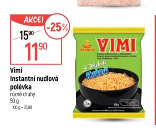 Vimi Instantní nudlová polévka - Globus aktualniletaky.eu