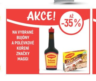 Na vybrané bujóny a polévkové koření značky Maggi - Globus aktualniletaky.eu