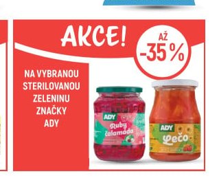 Na vybranou sterilovanou zeleninu značky Ady - Globus aktualniletaky.eu