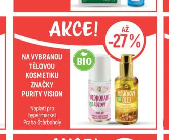 Tělová kosmetika Purity Vision - Globus aktualniletaky.eu